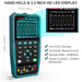 HANMATEK 3 in 1 Handheld Oscilloscope Multimeter,Waveform Generator HO51 with 3.5" TFT Oscilloscop, Auto-Calibration Function, Memory Function, Multi Tester HANMATEKTOOLS