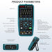 HANMATEK 3 in 1 Handheld Oscilloscope Multimeter,Waveform Generator HO51 with 3.5" TFT Oscilloscop, Auto-Calibration Function, Memory Function, Multi Tester HANMATEKTOOLS