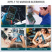HANMATEK 3 in 1 Handheld Oscilloscope Multimeter,Waveform Generator HO51 with 3.5" TFT Oscilloscop, Auto-Calibration Function, Memory Function, Multi Tester HANMATEKTOOLS