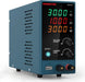 Adjustable DC Power Supply  with Output Enable/Disable Button HANMATEK HM310 Mini Variable Switching Digital Bench Power Supply with USB Charging