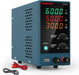 HANMATEK Adjustable DC Power Supply  with Output Enable/Disable Button HM605 Mini Variable Switching Digital Bench Power Supply