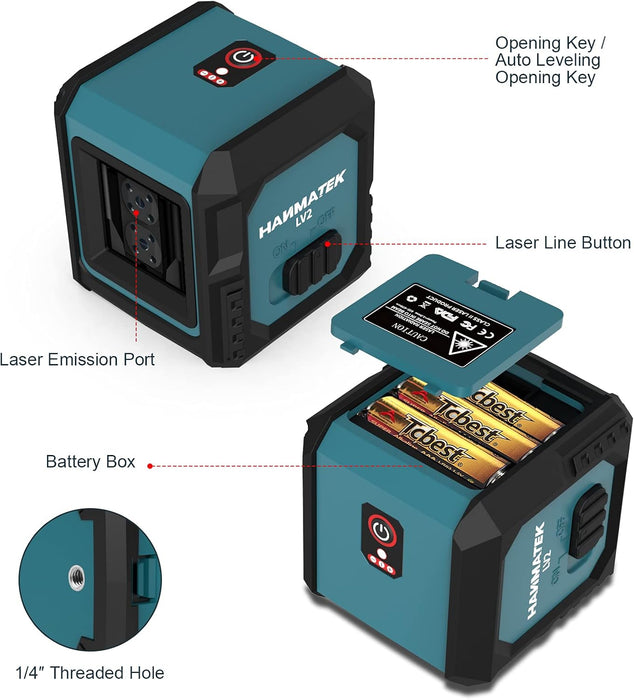 Niveau laser HANMATEK® LV2