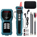 HANMATEK Network Cable Tester, RJ45 RJ11 Wire Tester WT1 Multifunction Ethernet Cable Tester with Earphone, Telephone Line Finder Circuit Breaker Finder