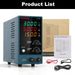 Adjustable DC Power Supply (0-30 V 0-5 A) with Output Enable/Disable Button HANMATEK HM305 Mini Variable Switching Digital Bench Power Supply