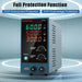 HANMATEK Adjustable DC Power Supply  with Output Enable/Disable Button HM605 Mini Variable Switching Digital Bench Power Supply