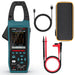 HANMATEK CO601 Clamp Oscilloscope, 5MSa/s Sampling Rate, 1MHz Bandwidth, 600A AC/DC Current Measurement, 1000V Voltage Detection, True RMS, Auto/Manual Range, Bluetooth Data Logging