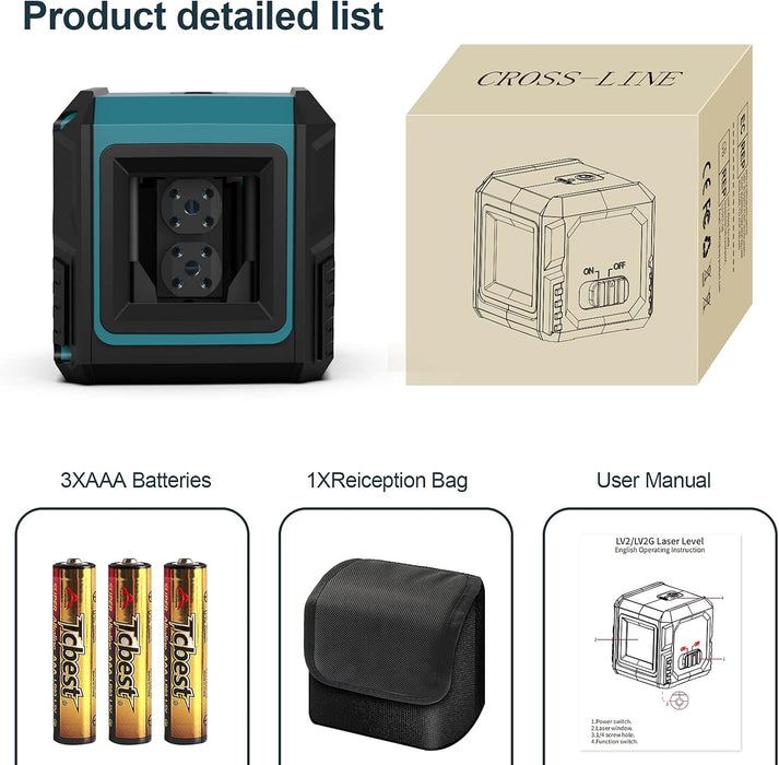 Niveau laser HANMATEK® LV2