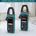 HANMATEK CO601 Clamp Oscilloscope, 5MSa/s Sampling Rate, 1MHz Bandwidth, 600A AC/DC Current Measurement, 1000V Voltage Detection, True RMS, Auto/Manual Range, Bluetooth Data Logging