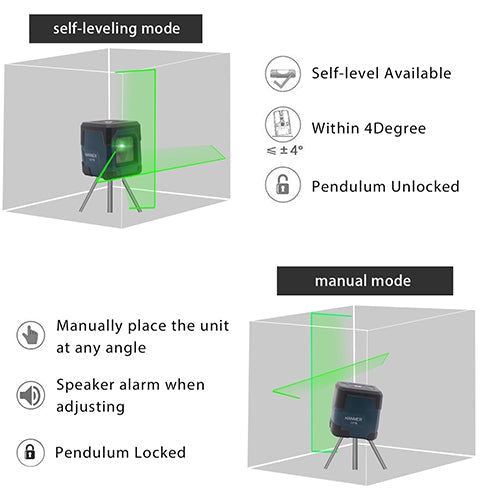 Niveau laser HANMATEK® LV1G